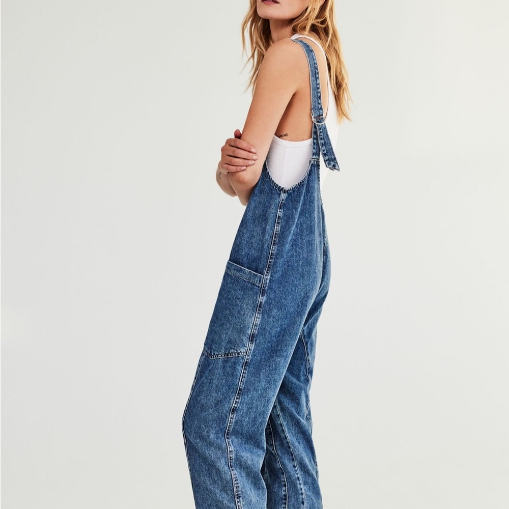 Free People we the free high roller jumpsuit.